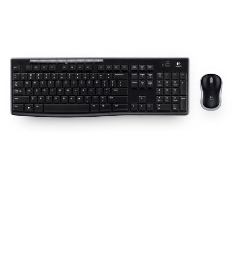 Logitech 920-004432 teclado Ratón incluido Hogar RF inalámbrico Español Negro