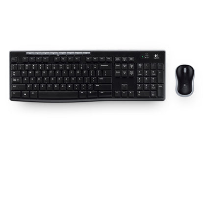 Logitech 920-004432 teclado Ratón incluido Hogar RF inalámbrico Español Negro