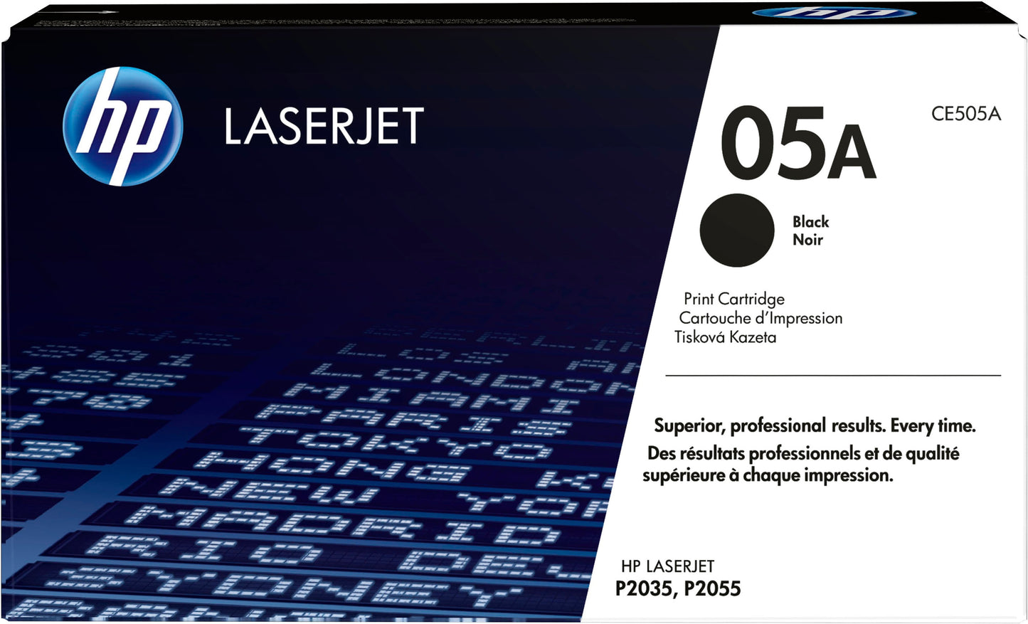 HP 05A Black Original LaserJet Toner Cartridge cartucho de tóner 1 pieza(s)