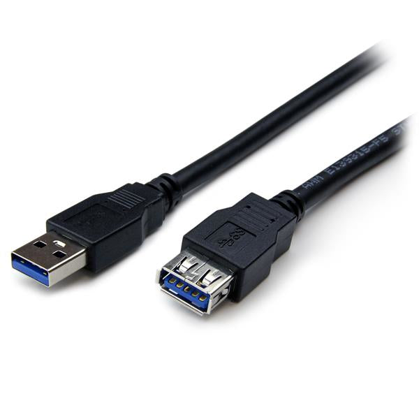StarTech.com USB3SEXT6BK cable USB USB 3.2 Gen 1 (3.1 Gen 1) 5 Gbit/s