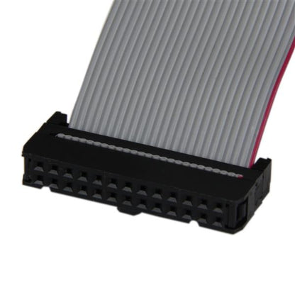 StarTech.com DB25 (F) - IDC26 DB-25 25 pin D-Sub IDC 26 pin Motherboard Header Gris