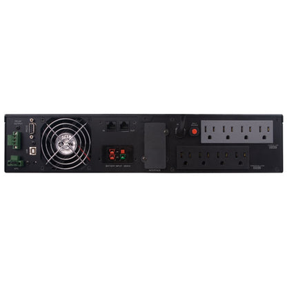 CyberPower OL1500RTXL2U sistema de alimentación ininterrumpida (UPS) Doble conversión (en línea) 1.5 kVA 1350 W 8 salidas AC