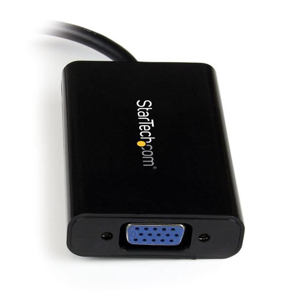 StarTech.com MCHD2VGAA2 adaptador de cable de vídeo Negro