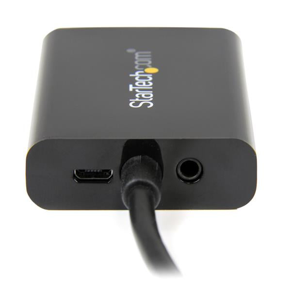 StarTech.com MCHD2VGAA2 adaptador de cable de vídeo Negro
