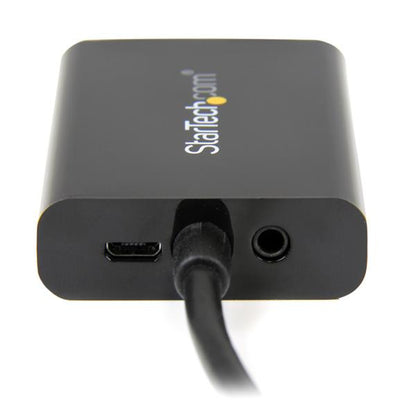 StarTech.com MCHD2VGAA2 adaptador de cable de vídeo Negro