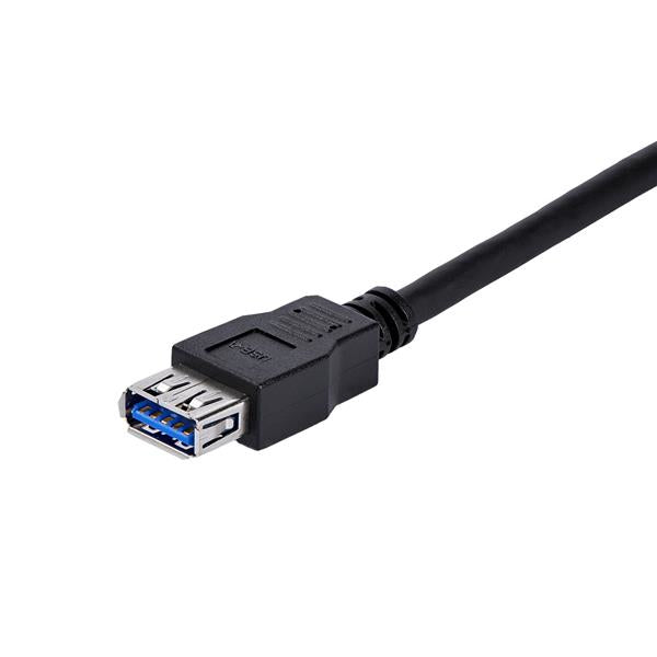 StarTech.com USB3SEXT1MBK cable USB USB 3.2 Gen 1 (3.1 Gen 1) 5 Gbit/s