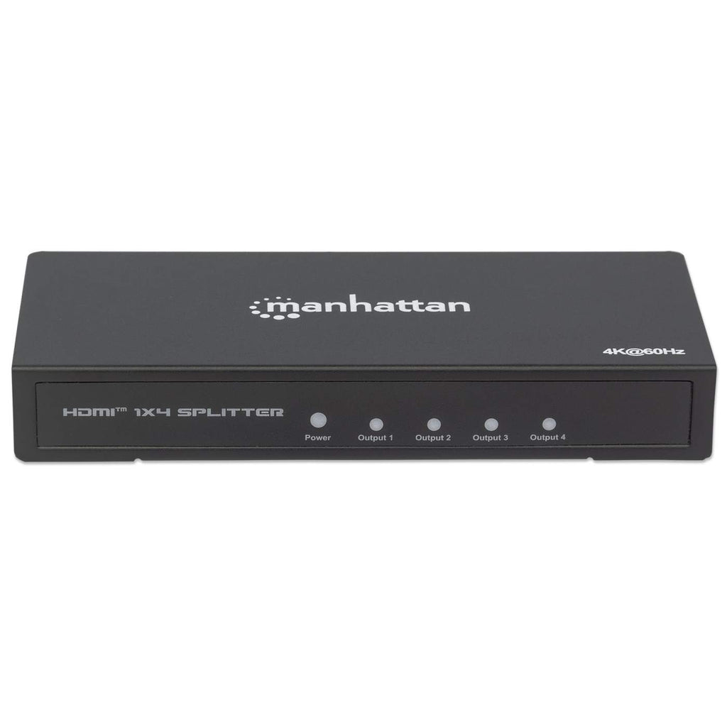 Manhattan 207805 divisor de vídeo 4x HDMI
