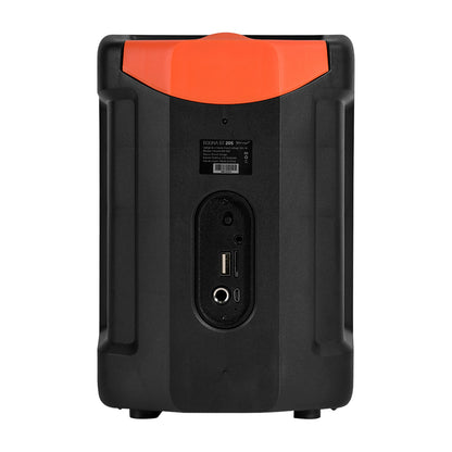 MINI BAFLE VORAGO KSP-205 NEGRO 4" 10WATTS RMS / RECARGABLE / TWS BT 4HRS CARGA USB TIPO C