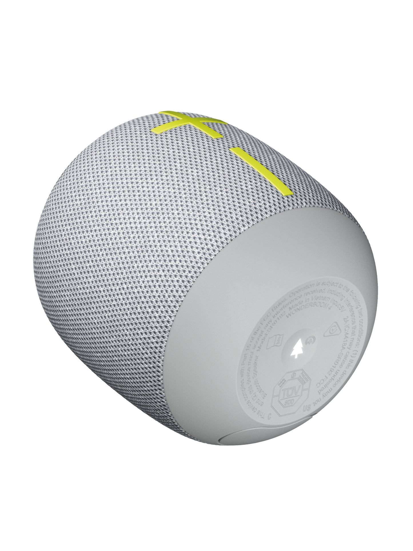 Bocina Logitech WONDERBOOM 4  Sonido de 360°  Capacidad Inalámbrica 40mtrs Color Gris