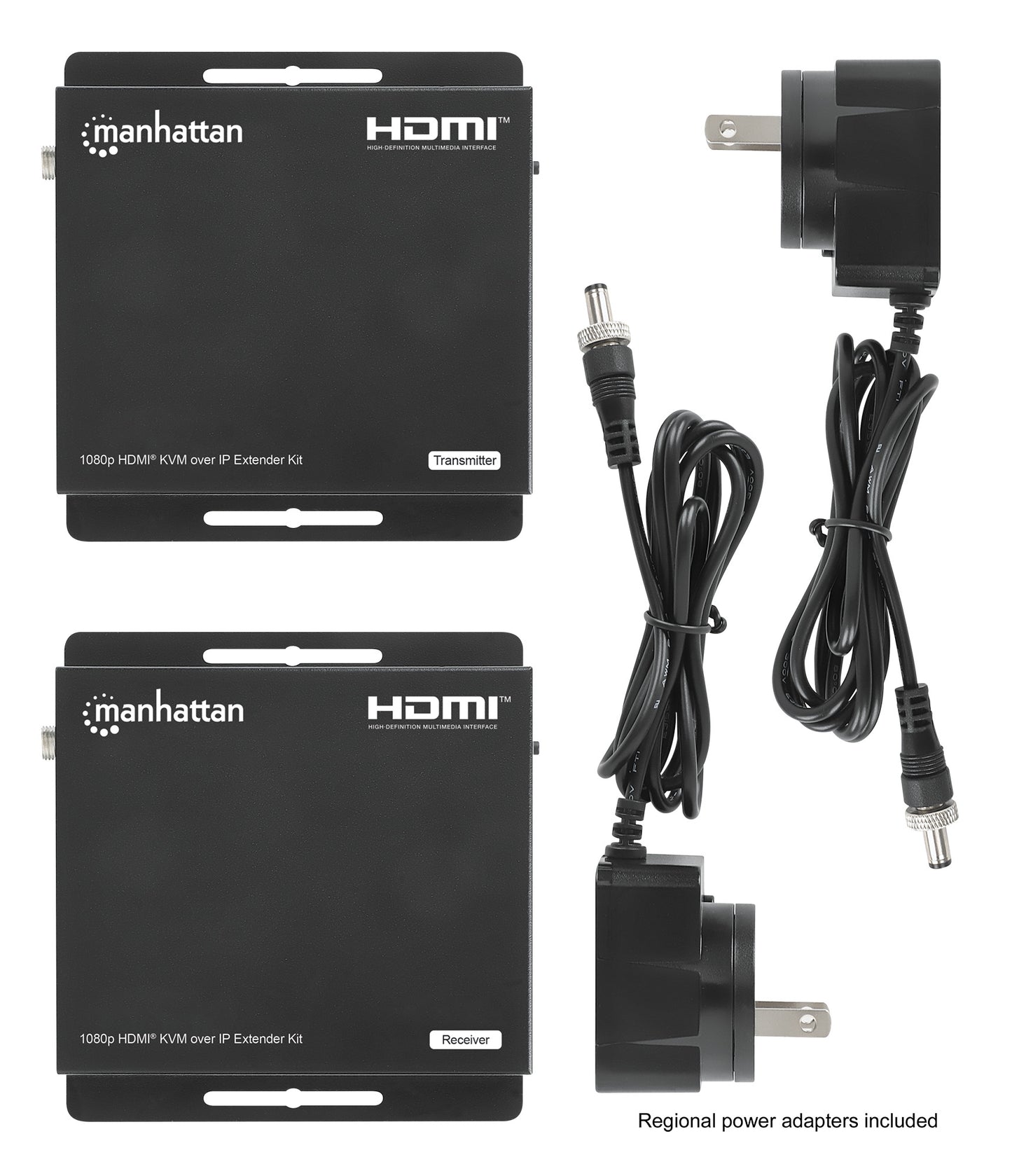 Extensor Video Manhattan HDMI KVM 120M via Cat6 1080p