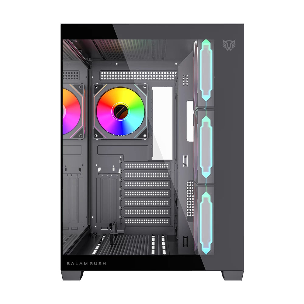 Gabinete Gamer Balam Rush Media Torre Tank Core Ultra GM925 Balam Rush Negro
