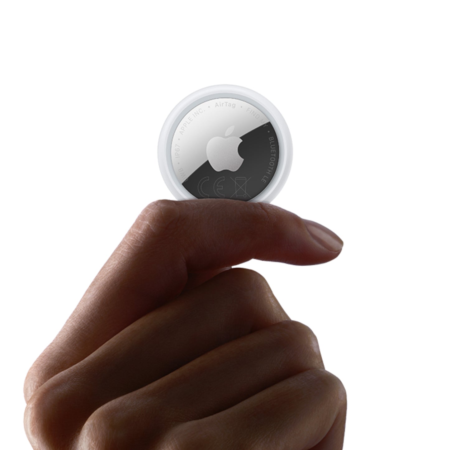 Apple AirTag Elementos Buscador Plata, Blanco