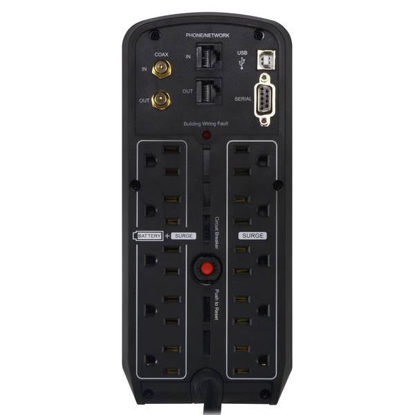 UPS Cyberpower 1000VA/600W Compatible con Fuentes PFC Activas