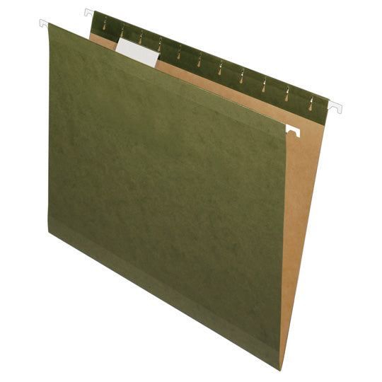 Folder Colgante Oxford Verde Tradicional Tamaño Carta C/25 Piezas