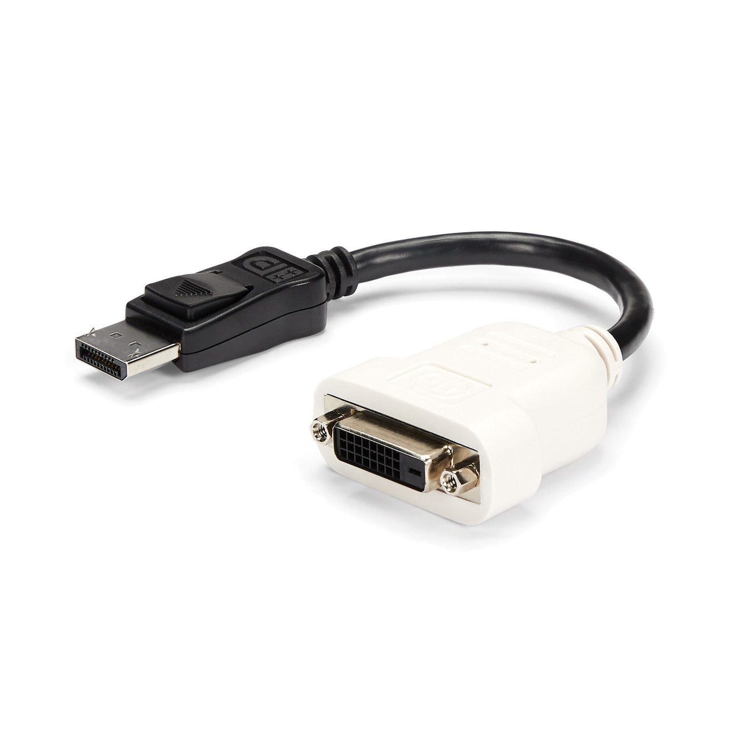 StarTech.com DP2DVI adaptador de cable de vídeo 0.24 m DVI-D Negro