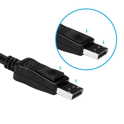 StarTech.com DP2DVI adaptador de cable de vídeo 0.24 m DVI-D Negro