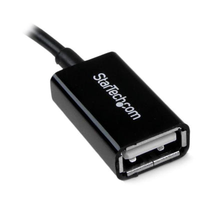 StarTech.com UUSBOTG cable USB USB 2.0 0.127 m Micro-USB B 0.48 Gbit/s