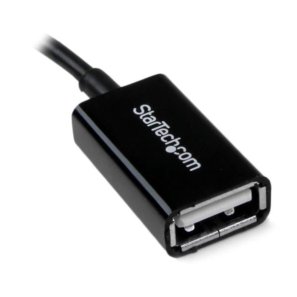 StarTech.com UUSBOTG cable USB USB 2.0 0.127 m Micro-USB B 0.48 Gbit/s