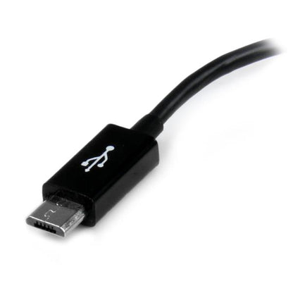 StarTech.com UUSBOTG cable USB USB 2.0 0.127 m Micro-USB B 0.48 Gbit/s
