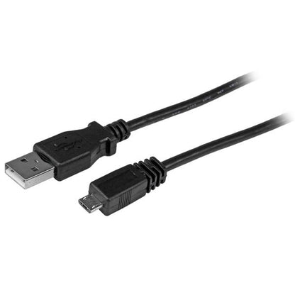 StarTech.com 6 ft USB A to MicroUSB B Cable cable USB Micro-USB B Negro
