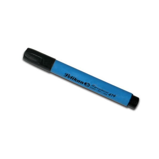 Marcador Resaltador Pelikan 414 Color Azul C/10 Pzas