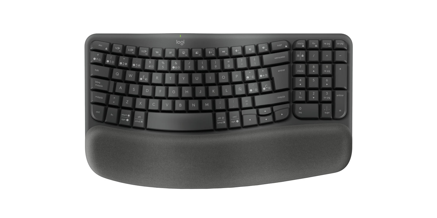 Logitech 920-012278 teclado Oficina RF inalámbrico + bluetooth QWERTY Español Grafito