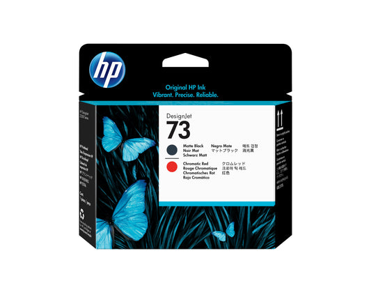 Cabezal HP LF 73 DesignJet Negro Mate / Rojo Cromatico