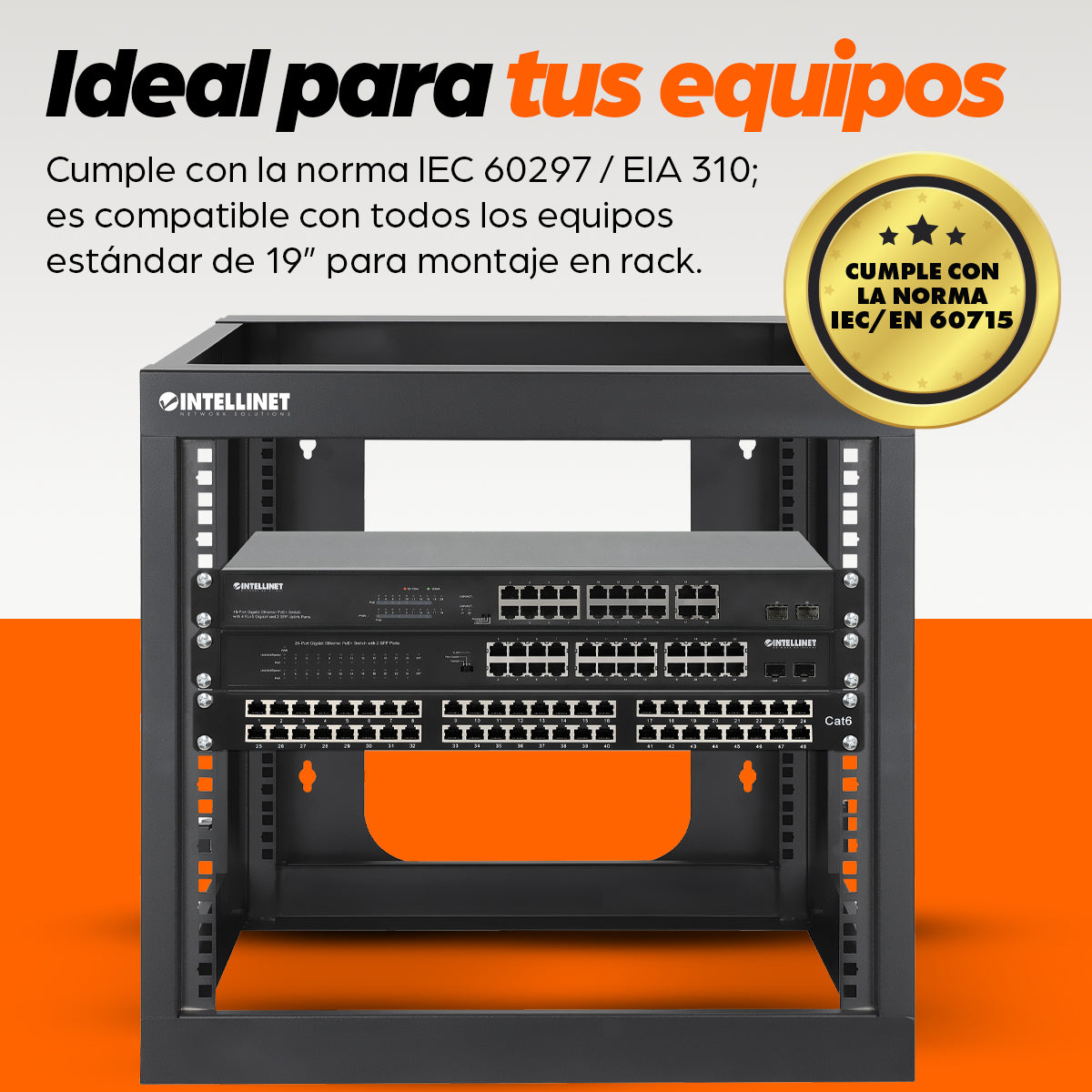 Intellinet 716048 accesorio para rack Estructura de rack