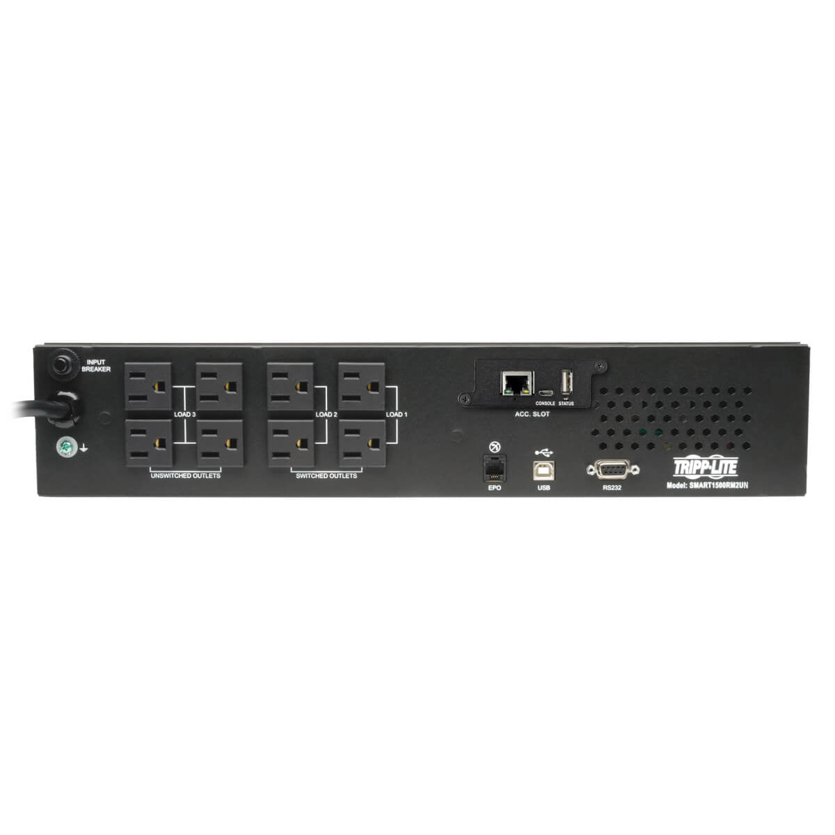 Tripp Lite SMART1500RM2UN sistema de alimentación ininterrumpida (UPS) Línea interactiva 1350 W 8 salidas AC