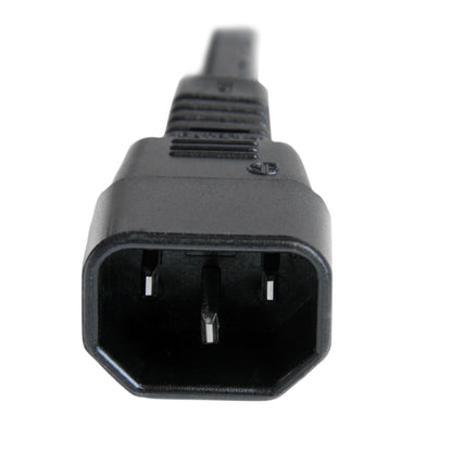 StarTech.com PXTC14C153 cable de alimentación Negro 0.9 m Acoplador C14 Acoplador C15