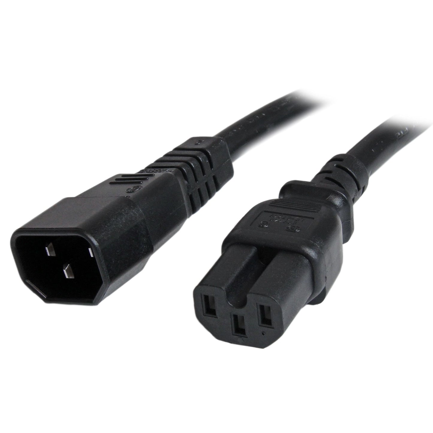 StarTech.com PXTC14C156 cable de alimentación Negro Acoplador C14 Acoplador C15