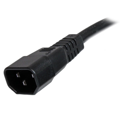 StarTech.com PXTC14C156 cable de alimentación Negro Acoplador C14 Acoplador C15