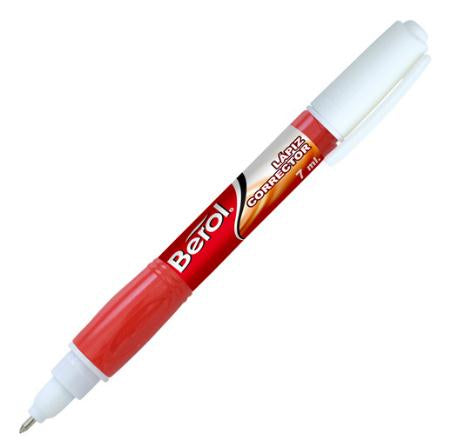 Pluma Berol Correctora C/12