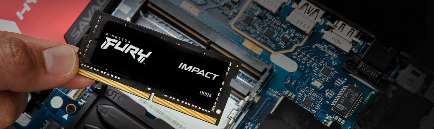 Kingston Technology FURY Impact módulo de memoria 32 GB 1 x 32 GB DDR4 3200 MT/s 260-pin SO-DIMM
