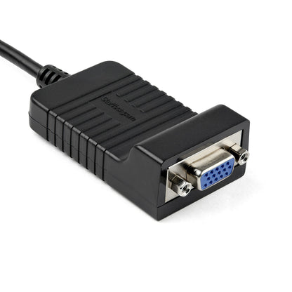 StarTech.com DP2VGA adaptador de cable de vídeo 0.08 m VGA (D-Sub) Negro