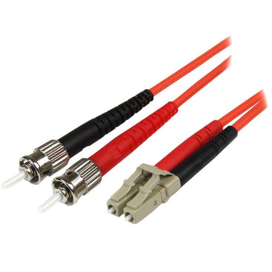 StarTech.com 50FIBLCST5 cable InfiniBand y de fibra óptica Rojo