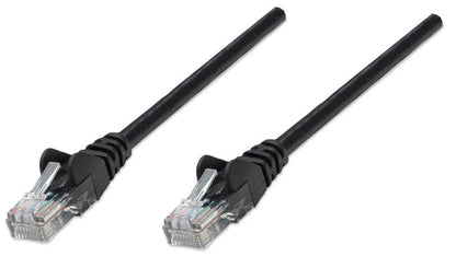 Intellinet 318143 cable de red Negro 0.5 m U/UTP (UTP)