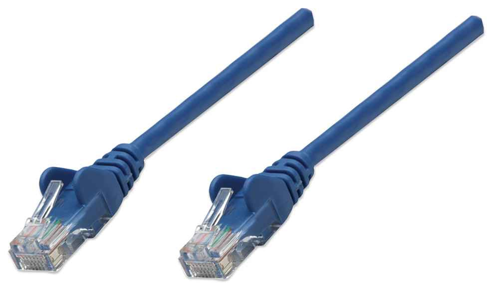 Intellinet 318938 cable de red Azul 1 m U/UTP (UTP)