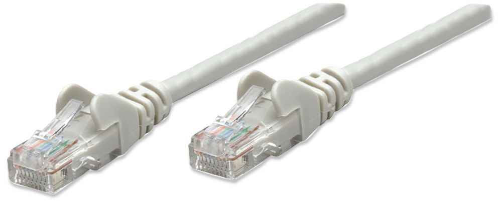 Cable Patch Intellinet 2.0m(7.0F) Cat 6 UTP Color Gris