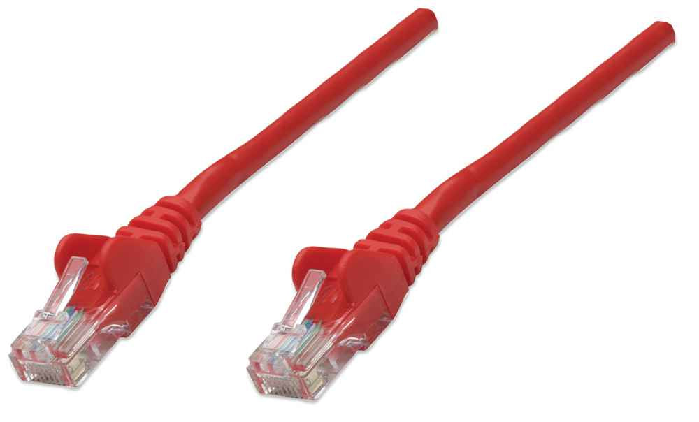 Cable Intellinet Red Cat6 UTP RJ45 M-M 1.5m Color Rojo