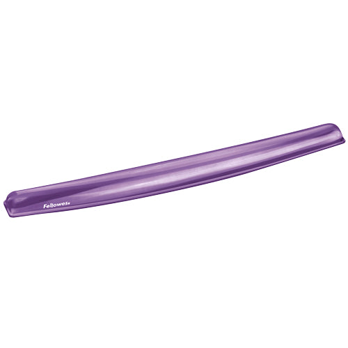 Reposa Muñecas Fellowes para Teclado de Gel Crystal Color Violeta