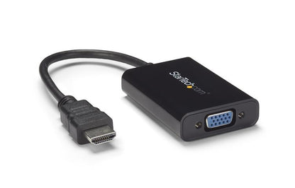 StarTech.com HD2VGAA2 adaptador de cable de vídeo Negro