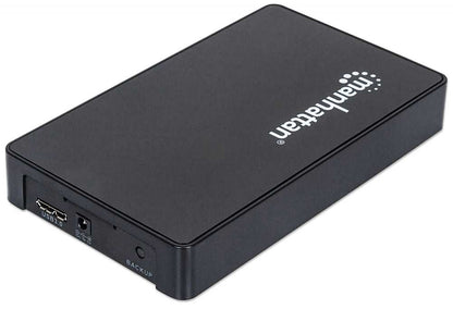Manhattan 130349 caja para disco duro externo Caja de disco duro (HDD) Negro 2.5"