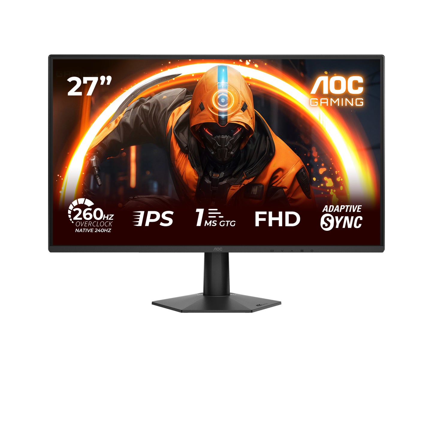 AOC 27G50Z monitor de computadora 68.6 cm (27") 1920 x 1080 Pixeles Full HD LED Negro