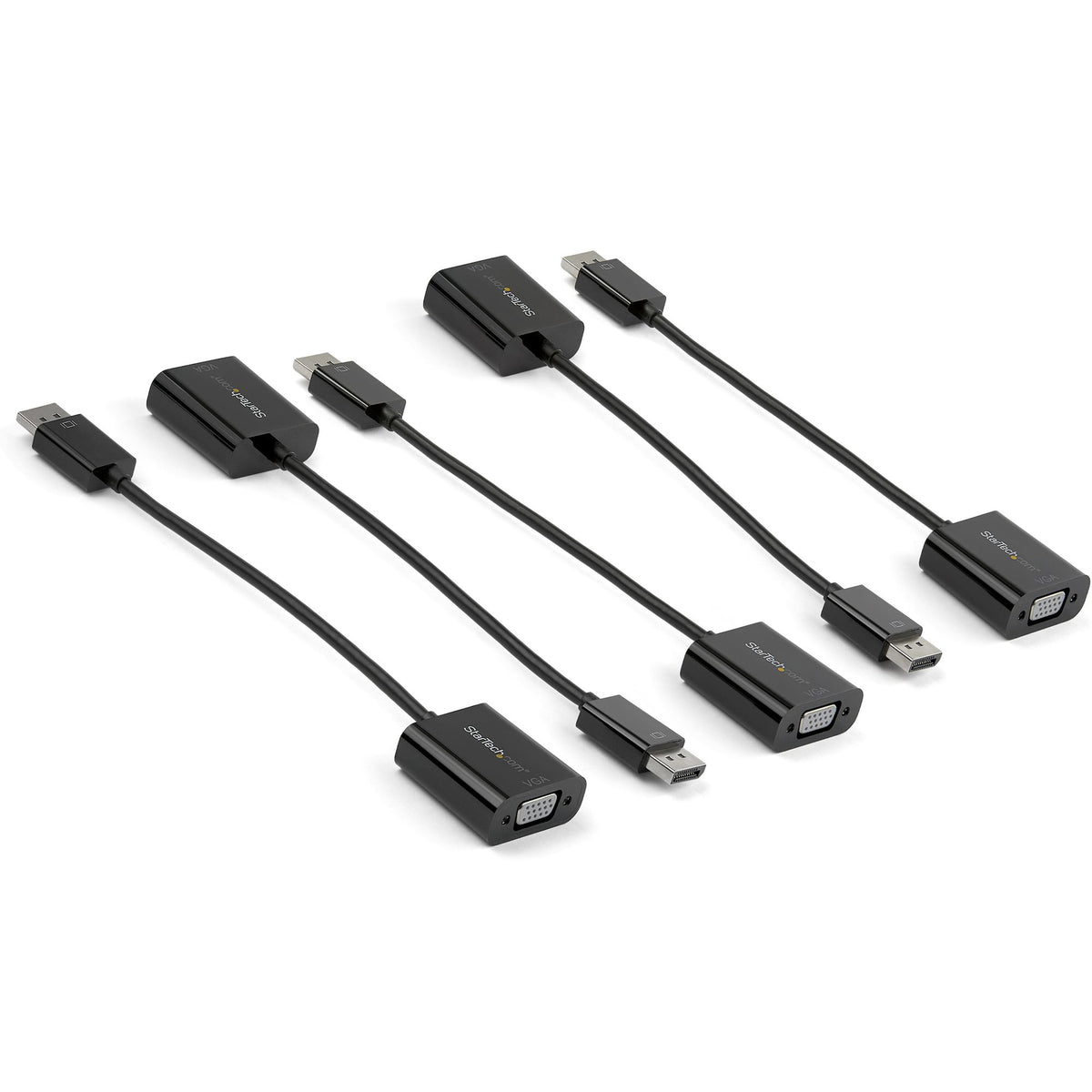 StarTech.com DP2VGA3X5 adaptador de cable de vídeo 0.1 m VGA (D-Sub) Negro