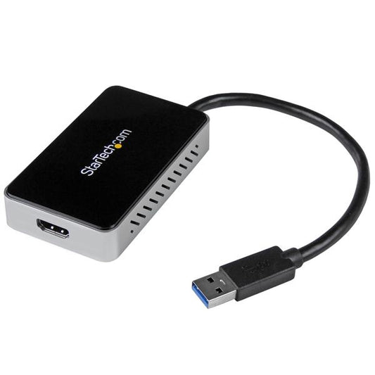StarTech.com USB32HDEH adaptador gráfico USB 1920 x 1200 Pixeles Negro