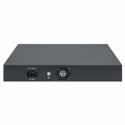 Intellinet 560641 dispositivo de redes Gigabit Ethernet (10/100/1000) Energía sobre Ethernet (PoE) Negro