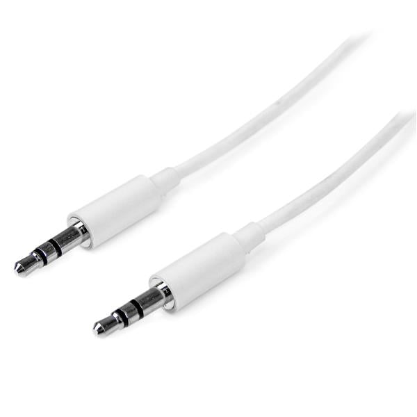 StarTech.com MU3MMMSWH cable de audio 3 m 3,5mm