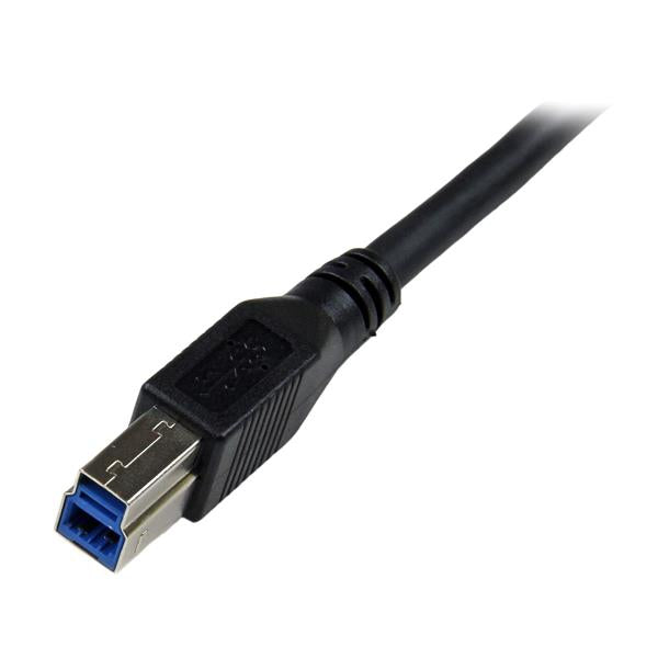 StarTech.com USB 3.0A - USB 3.0B, 1m cable USB USB 3.2 Gen 1 (3.1 Gen 1) Micro-USB B 5 Gbit/s