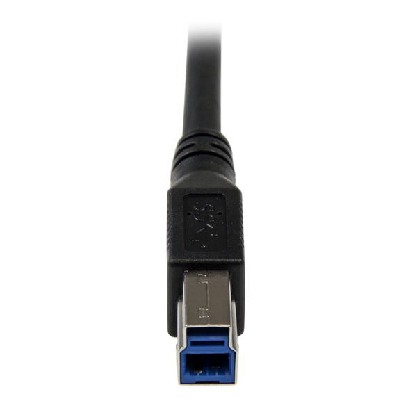 StarTech.com USB 3.0A - USB 3.0B, 1m cable USB USB 3.2 Gen 1 (3.1 Gen 1) Micro-USB B 5 Gbit/s